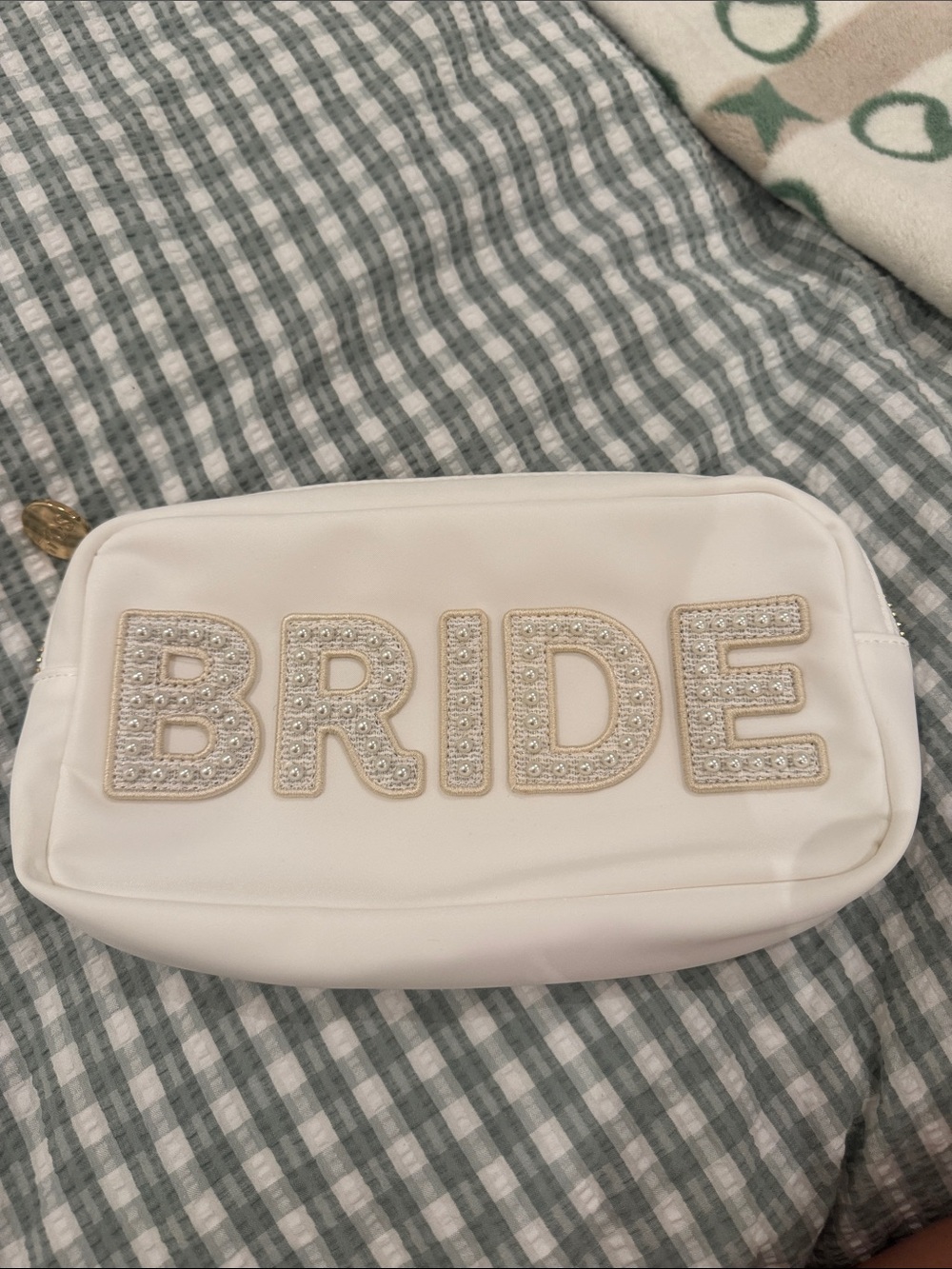 Stoney clover bride pouch